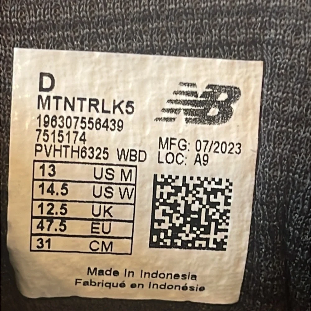 New Balance nib new